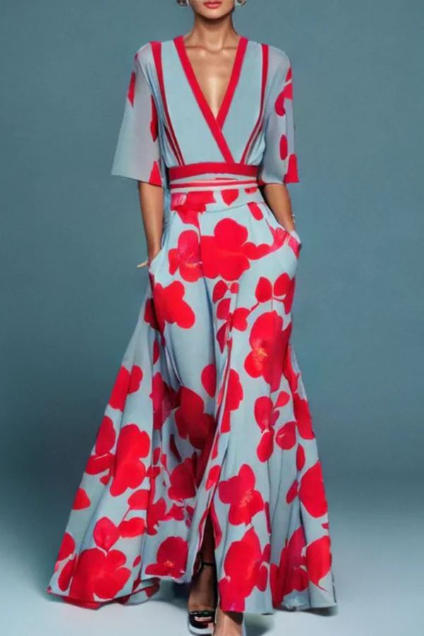 Isabella | Timeless Elegance Floral Dress