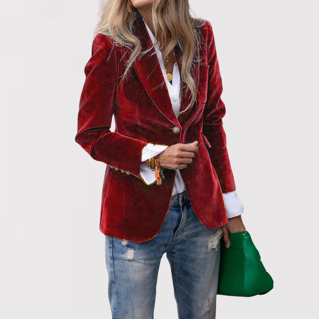 MARLENA | Luxurious Velvet Jacket