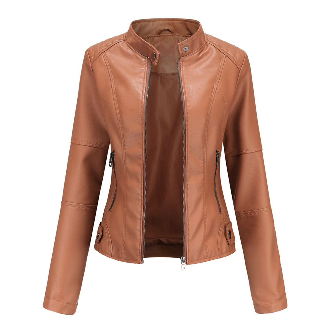 Dupont™ | Elegant Leather Jacket