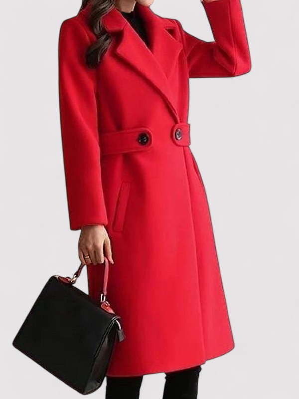 Elise | Belted Winter Wool Coat