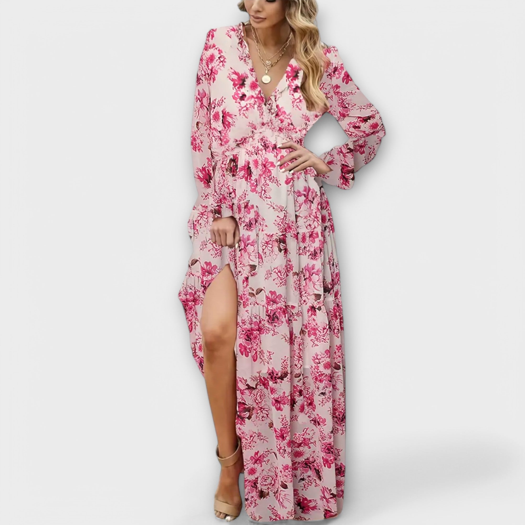 Helen | Boho-Chic Maxi Dress